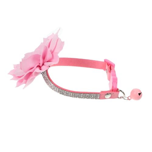 CLISPEED Strass Hundehalsband Verstellbar Kleines Welpen mit Weichem Komfortablem Design Glitzernde und Hundehalskette Modisches Haustier Zubehör für Kleine Hunde und CLISPEED Strass Hundehalsband Verstellbar Kleines Welpen mit Weichem Komfortablem Design Glitzernde und Hundehalskette Modisches Haustier Zubehör für Kleine Hunde und von CLISPEED