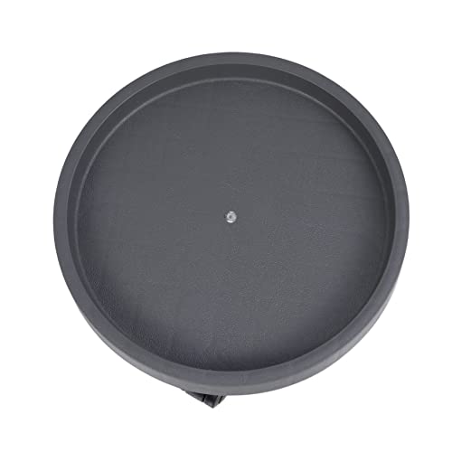 CLISPEED Topfhalter mit Rad blumenregal blumenständer Pflanzenroller für Schlafzimmer blumenkübel untersetzer Stand Außenpflanzenständer Inhaber fahrbarer Pflanzer schwere Anlage Harz Grey von CLISPEED