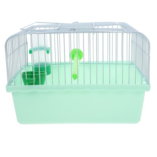 CLISPEED Tragbarer Vogelkäfig Für Tablett Vogelträger Reisekäfig Vogelreisekäfig Klein Mit Käfige Papageien-reisekäfig Vogelkäfer Drinnen Papageienträger Light Green Eisen Zufällige Farbe von CLISPEED