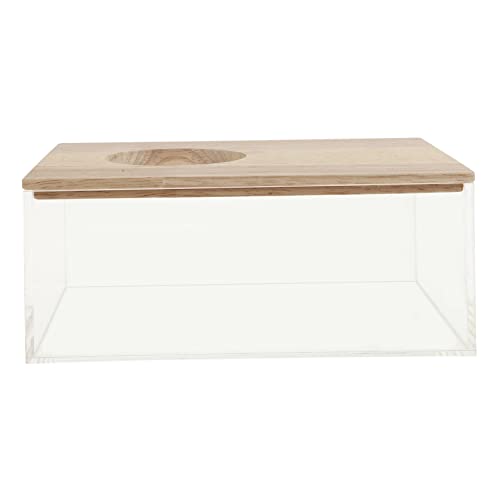 CLISPEED Transparente Hamster Badewanne Für Sandbäder Rechteckige Chinchilla Badewanne Für Haustiere Für Hamster Und Andere Kleintiere Hygienisch Und Pflegeleicht von CLISPEED