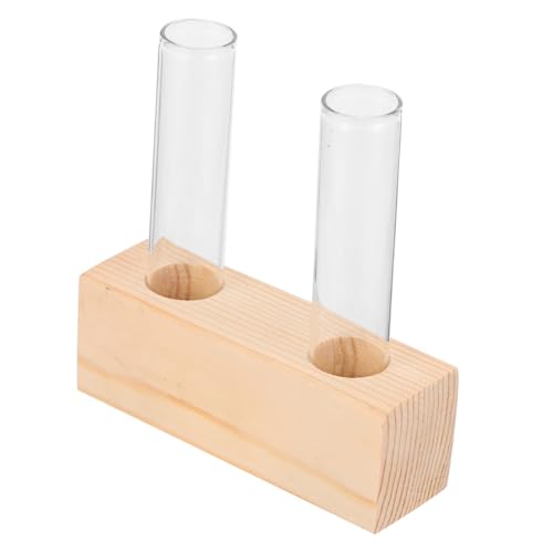 CLISPEED Transparente Hydroponische Vase mit Doppeltem Reagenzglas Design Kompakte Pflanzenterrarium für Zimmerpflanzen Dekorative Wasserpflanzen vermehrungsstation für Wohnzimmer und CLISPEED Transparente Hydroponische Vase mit Doppeltem Reagenzglas Design Kompakte Pflanzenterrarium für Zimmerpflanzen Dekorative Wasserpflanzen vermehrungsstation für Wohnzimmer und von CLISPEED