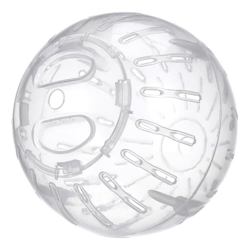 CLISPEED Transparenter Hamster Gymnastikball aus Sicherem für Kleintiere Wie Zwerghamster und Rennmäuse Fördert Bewegung und Spielaktivität Kleinen Räumen CLISPEED Transparenter Hamster Gymnastikball aus Sicherem für Kleintiere Wie Zwerghamster und Rennmäuse Fördert Bewegung und Spielaktivität Kleinen Räumen von CLISPEED
