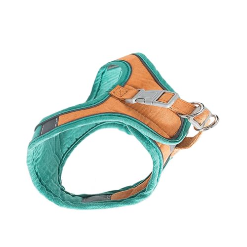 CLISPEED Verstellbares Katzen Geschirr mit Brustgurt und Leine Ausbruchsicher Leichtes und Langlebiges Kitten Harness für Kleine Katzen Reflektierend Bequemes Haustier Zubehör für von CLISPEED
