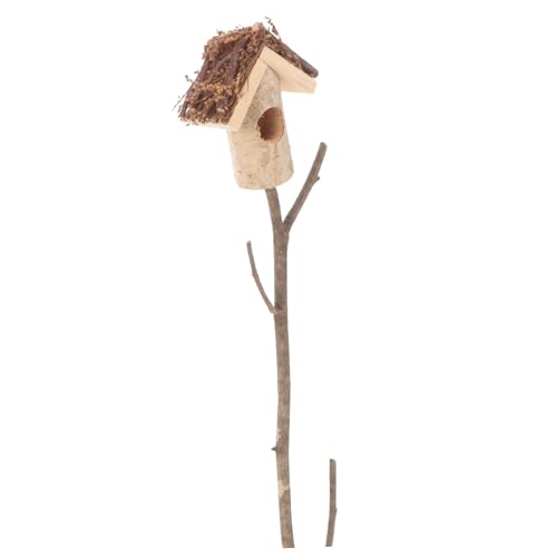 CLISPEED Vogelhaus mit Erdspieß Dekorativer Gartenstecker für Vögel Langlebig und Robust für Garten und Balkon Zieht Kleine Singvögel Sorgt für Frischen Flair CLISPEED Vogelhaus mit Erdspieß Dekorativer Gartenstecker für Vögel Langlebig und Robust für Garten und Balkon Zieht Kleine Singvögel Sorgt für Frischen Flair von CLISPEED