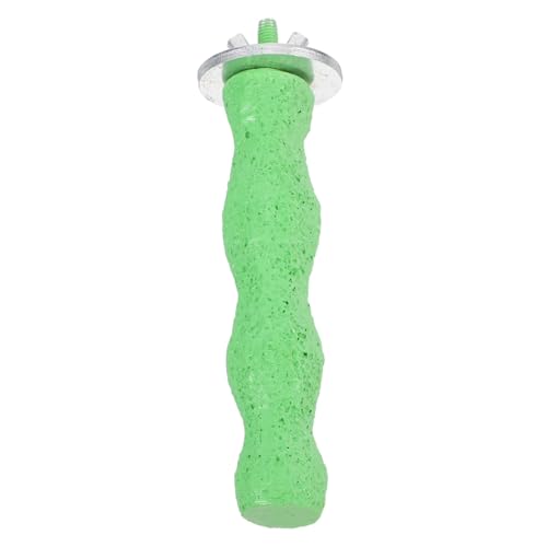 CLISPEED Vogelkäfig Sitzstange aus Resin Grün Natürliche Krallenpflege und Kauspielzeug für Papageien Stabiler Kletterstab für Kleine und Große Vögel Pflegt Krallen Gesund und Fördert CLISPEED Vogelkäfig Sitzstange aus Resin Grün Natürliche Krallenpflege und Kauspielzeug für Papageien Stabiler Kletterstab für Kleine und Große Vögel Pflegt Krallen Gesund und Fördert von CLISPEED