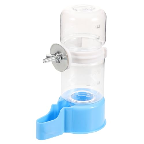 CLISPEED Vogeltrinker Hirse Wasserzufuhr hängender Futterautomat Hamsterfutter und Wasser Pavillon Teich Heimtierbedarf Vogelwasserfuttermittel für Käfig Wasserbehälter Vogelzubehör Plastik von CLISPEED