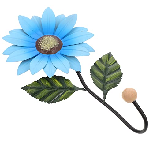 CLISPEED Wandhaken Eisen im Kreativen Sonnenblumen Design Dekorativer Aufhänger für Badezimmer für Pflanzen Wanddekoration von CLISPEED