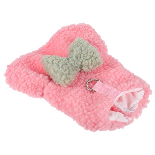 CLISPEED Warmer Hundemantel Mit Schleifenmuster Für Kleine Bequeme Winterjacke Für Welpen Für Dicke Und Kuschelige Hundekleidung CLISPEED Warmer Hundemantel Mit Schleifenmuster Für Kleine Bequeme Winterjacke Für Welpen Für Dicke Und Kuschelige Hundekleidung von CLISPEED
