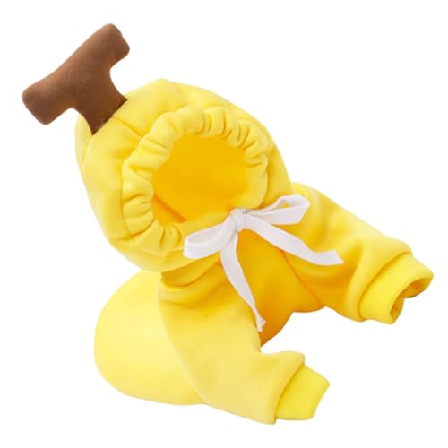 CLISPEED Warmer Hundepullover Banana Design für Kleine bis Mittelgroße Hunde Weicher Fleece hundepullover mit Kreativem Motiv Atmungsaktive Herbst Winter hundebekleidung für Partys und CLISPEED Warmer Hundepullover Banana Design für Kleine bis Mittelgroße Hunde Weicher Fleece hundepullover mit Kreativem Motiv Atmungsaktive Herbst Winter hundebekleidung für Partys und von CLISPEED