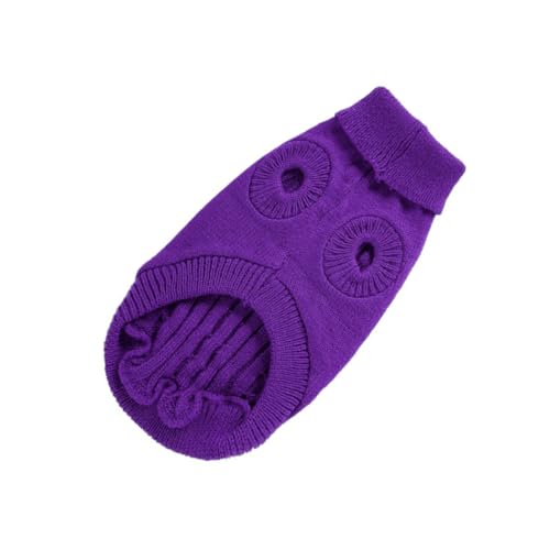 CLISPEED Warmer Hundepullover aus Weichem Strick Einfarbig Kuscheliger Hundemantel für Kleine Hunde als Weihnachtskostüm und Winterbekleidung für Welpen und Kleine Rassen CLISPEED Warmer Hundepullover aus Weichem Strick Einfarbig Kuscheliger Hundemantel für Kleine Hunde als Weihnachtskostüm und Winterbekleidung für Welpen und Kleine Rassen von CLISPEED