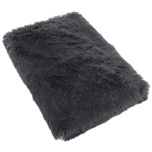 CLISPEED Warmes Hundebett aus Langflorigem Waschbare Katzen und Hundematte Komfortables Haustierkissen für Kleine Hunde und Katzen Tiefes Schlafsofa von CLISPEED