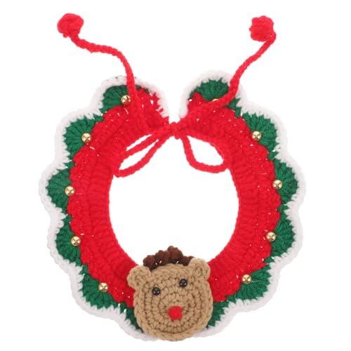 CLISPEED Weihnachtliches Hundeschal aus Weichem Material Komfortabel und Warm Verstellbar für Kleine Hunde und Festliches Zubehör und Geschenkidee für Haustiere CLISPEED Weihnachtliches Hundeschal aus Weichem Material Komfortabel und Warm Verstellbar für Kleine Hunde und Festliches Zubehör und Geschenkidee für Haustiere von CLISPEED