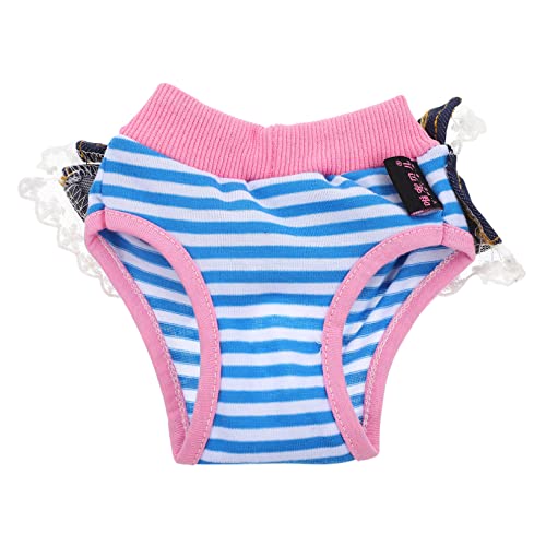 CLISPEED Welpen Sanitär Pantie Wiederverwendbare Hunde Unterwäsche für Hündinnen Hautfreundliche Windel bei Läufigkeit für Gesundheit Ihres Haustiers CLISPEED Welpen Sanitär Pantie Wiederverwendbare Hunde Unterwäsche für Hündinnen Hautfreundliche Windel bei Läufigkeit für Gesundheit Ihres Haustiers von CLISPEED