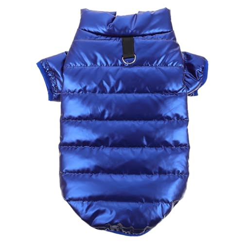 CLISPEED Winter Pet Vest Thermoweste für Kleine Hunde und Katzen Atmungsaktiv Modisch Warmes Hundemantel Design für Herbst und Winter Geeignet für Spaziergänge Partys und Alltag von CLISPEED