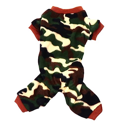CLISPEED Hunde Winter Plüsch Pyjamas Overall für Haustiere Warmer Hundeoverall für Kalte Tage Gemütlicher Schlafanzug für Hunde und Bequem für Kleine und Mittlere CLISPEED Hunde Winter Plüsch Pyjamas Overall für Haustiere Warmer Hundeoverall für Kalte Tage Gemütlicher Schlafanzug für Hunde und Bequem für Kleine und Mittlere von CLISPEED