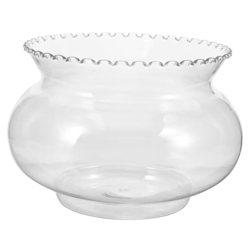 CLISPEED Zierfischbecken dekoratives Aquariumbecken transparenter Behälter Aquarium Aquarium Desktop-Goldfischbecken für bürodeko plastikblumen im Topf Tischfischbecken Tisch-Betta-Tank von CLISPEED
