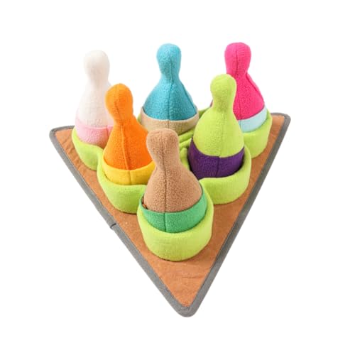 CLISPEED für Hunde Waschbares Welpen Foraging Interaktives Quietschen Hundespielzeug zur Stressreduktion und Langsamen Fütterung CLISPEED für Hunde Waschbares Welpen Foraging Interaktives Quietschen Hundespielzeug zur Stressreduktion und Langsamen Fütterung von CLISPEED