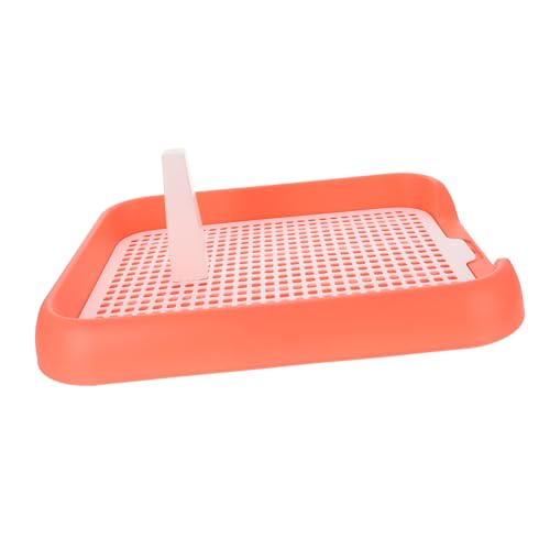 CLISPEED rutschfeste Hundetoilette aus Robustem PP Material Kleines bis Mittelgroßes Hundeklo mit Praktischem Design Indoor Welpen Toilette zur Hygienischen Sauberkeit Zuhause von CLISPEED
