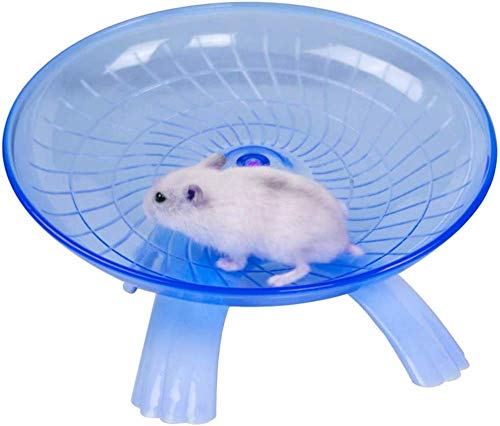 CLQ Hamster Silent Running Übungsrad Für Gerbil Rat Mouse Hedgehog Kleintiere von CLQ