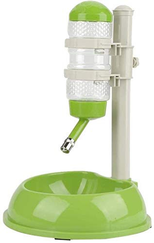 CLQ Pet Water Dispenser, Einstellbarer Dog Bowl Futterspender Trinkschüssel Feeder, 500 Ml Wasser Und Pet Food Bowl von CLQ