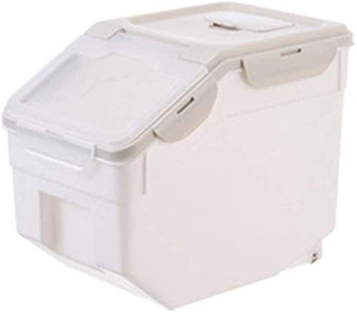 CLQ Reisvorratsbehälter Für Tiernahrung 4-6 Kg Luftdichter, Feuchtigkeitsbeständiger Haferflockenbehälter von CLQ