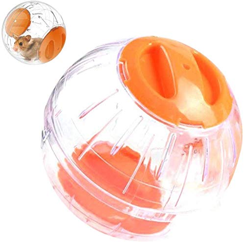 Hamster Ball, 12 cm Mini Pet Training Spielzeug Aus Klarem Kunststoff Für Hamster von CLQ