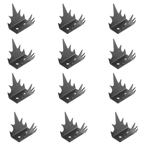 CLSSLVVBN 12 Stück Anti Kletterzaun Spikes, um Eindringlinge aus dem und Eigentum zu vertreiben. 12 Stück Zaun Spikes, Sicherheit, Anti Kletter Wand CLSSLVVBN 12 Stück Anti Kletterzaun Spikes, um Eindringlinge aus dem und Eigentum zu vertreiben. 12 Stück Zaun Spikes, Sicherheit, Anti Kletter Wand von CLSSLVVBN