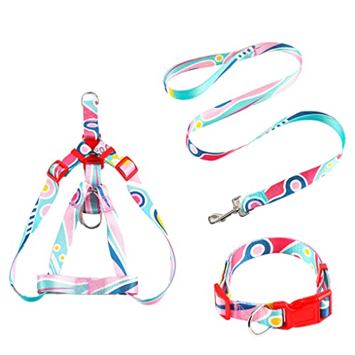 CLSSLVVBN 3 Teile/Satz Haustier Halsband Leine Zinklegierung Einstellbare Outdoor Walking Mode Geschirr Waschbar Haustier Personalisiert, Rosa, 1.5 x 120 cm, M CLSSLVVBN 3 Teile/Satz Haustier Halsband Leine Zinklegierung Einstellbare Outdoor Walking Mode Geschirr Waschbar Haustier Personalisiert, Rosa, 1.5 x 120 cm, M von CLSSLVVBN