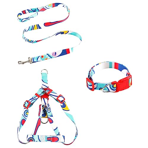 CLSSLVVBN 3 Teile/Satz Haustier Halsband Leine Zinklegierung Einstellbare Outdoor Walking Mode Geschirr Waschbar Haustier Personalisiert, Rosa,1x120cm, S CLSSLVVBN 3 Teile/Satz Haustier Halsband Leine Zinklegierung Einstellbare Outdoor Walking Mode Geschirr Waschbar Haustier Personalisiert, Rosa,1x120cm, S von CLSSLVVBN