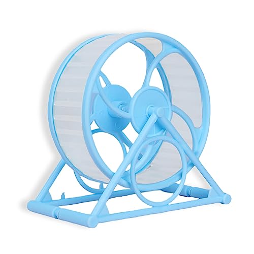 CLSSLVVBN Haustiere Jogging Laufrad verdicktes Sportspielzeug mit Halter Kleintiere leise rotierende Räder Spielzeug Zubehör Haushalt, Blau CLSSLVVBN Haustiere Jogging Laufrad verdicktes Sportspielzeug mit Halter Kleintiere leise rotierende Räder Spielzeug Zubehör Haushalt, Blau von CLSSLVVBN
