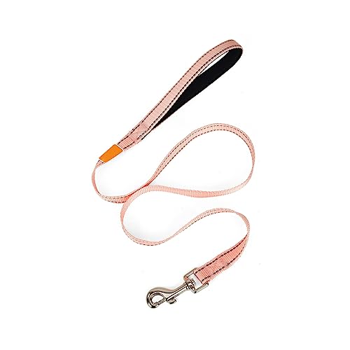 CLSSLVVBN Hundeleine, reflektierendes Nylon, rutschfeste Leine, bequemes Trainingsseil für Hunde, flink, langlebig, Zug, Multifunktion, Rosa CLSSLVVBN Hundeleine, reflektierendes Nylon, rutschfeste Leine, bequemes Trainingsseil für Hunde, flink, langlebig, Zug, Multifunktion, Rosa von CLSSLVVBN