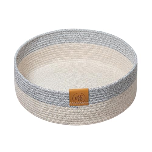 CLSSLVVBN Katzenspielzeugkorb, Korbgeflecht, für Kätzchen, bequemes Schlafnest, Matte, Kratzbaum, Haustier, Katzen, zum Ausruhen, Schlafen, Ausruhen, süßes, A, 35cm CLSSLVVBN Katzenspielzeugkorb, Korbgeflecht, für Kätzchen, bequemes Schlafnest, Matte, Kratzbaum, Haustier, Katzen, zum Ausruhen, Schlafen, Ausruhen, süßes, A, 35cm von CLSSLVVBN