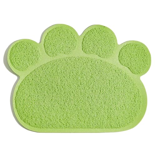 CLSSLVVBN Katzenstreu Matte, ultimative Lösung zum Auffangen von Streu für Ihren pelzigen Freund, wasserdichte PVC Katzenstreu Auffangmatte, Katzenstreu Matte, Grün CLSSLVVBN Katzenstreu Matte, ultimative Lösung zum Auffangen von Streu für Ihren pelzigen Freund, wasserdichte PVC Katzenstreu Auffangmatte, Katzenstreu Matte, Grün von CLSSLVVBN