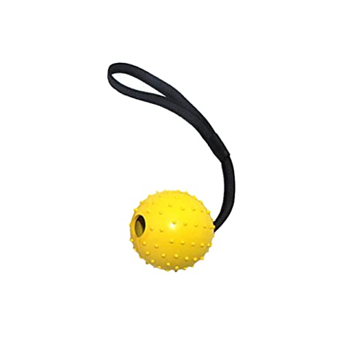 CLSSLVVBN Kauspielzeug Squeeze Ball Strap Handgelenk Seil Handgriff Training Stressabbau Spielen Interaktiv Elastizität Kinder Hund Haustier, 6 cm gelb CLSSLVVBN Kauspielzeug Squeeze Ball Strap Handgelenk Seil Handgriff Training Stressabbau Spielen Interaktiv Elastizität Kinder Hund Haustier, 6 cm gelb von CLSSLVVBN