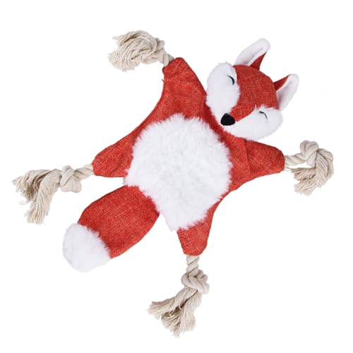 CLSSLVVBN Langlebiges Haustierspielzeug für längeres Spielen und Vergnügen. Quietschendes Hundespielzeug aus Polyester. Plüschhundespielzeug. Hundespielzeug. Hundespielzeug, Fuchs CLSSLVVBN Langlebiges Haustierspielzeug für längeres Spielen und Vergnügen. Quietschendes Hundespielzeug aus Polyester. Plüschhundespielzeug. Hundespielzeug. Hundespielzeug, Fuchs von CLSSLVVBN