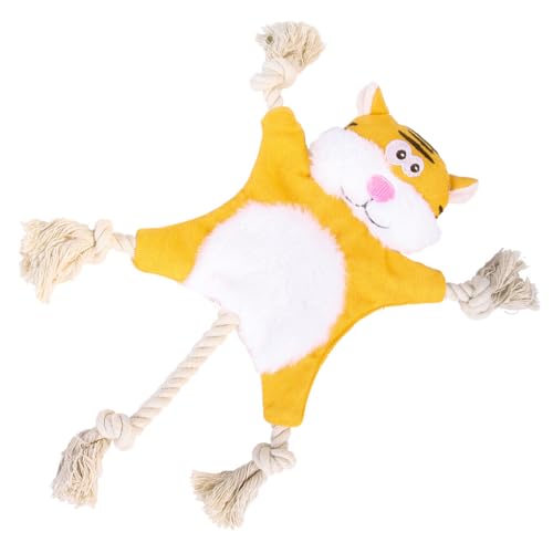CLSSLVVBN Langlebiges Haustierspielzeug für längeres Spielen und Vergnügen. Quietschendes Hundespielzeug aus Polyester. Plüschhundespielzeug. Hundespielzeug. Hundespielzeug, Tiger CLSSLVVBN Langlebiges Haustierspielzeug für längeres Spielen und Vergnügen. Quietschendes Hundespielzeug aus Polyester. Plüschhundespielzeug. Hundespielzeug. Hundespielzeug, Tiger von CLSSLVVBN