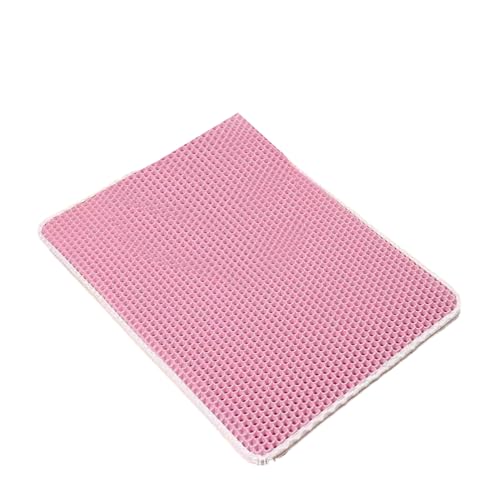 CLSSLVVBN Sichere und ungiftige Katzentoilette Matte für EIN gesundes Haustierhaus. Doppelschichtige Katzentoilette Matte aus Kunststoff, Rosa CLSSLVVBN Sichere und ungiftige Katzentoilette Matte für EIN gesundes Haustierhaus. Doppelschichtige Katzentoilette Matte aus Kunststoff, Rosa von CLSSLVVBN