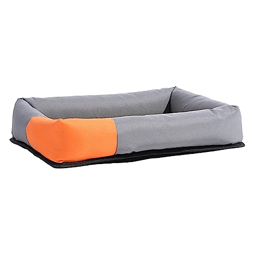 CLSSLVVBN Waschbare Kühlmatte für Haustiere, feuchtigkeitsbeständige Sommerkühl Isomatte, atmungsaktive Decke, Haushalt, Schlafzimmer, Wohnzimmer, Orangen von CLSSLVVBN