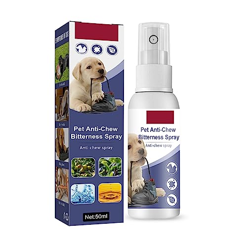 CLSSLVVBN Wohnzimmer Haustier Anti Kauen Beißstopper Spray Badezimmer Küche Bittere Sprays Natürliche Inhaltsstoffe Trainingswerkzeug 50ml CLSSLVVBN Wohnzimmer Haustier Anti Kauen Beißstopper Spray Badezimmer Küche Bittere Sprays Natürliche Inhaltsstoffe Trainingswerkzeug 50ml von CLSSLVVBN