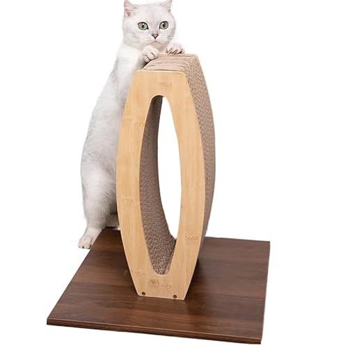 Kratzbrett für Katzen Vertikales Katzenkratzbrett, Katzenklettergerüst, verschleißfester und schuppenfreier Katzenkratzbaum, Katzenkratzbrett, Katzenbedarf Katzen Kratzpappe von CLoxks