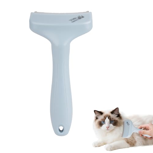 CMANLNYK Enthaarungsbürste für Haustiere – Enthaarungsbürsten für kurzes Haar, kurzhaarige Unterwolle, Katzenhaarbürsten für Hunde und Katzen, Kamm für Hunde und Katzen, Kamm für Haustiere von CMANLNYK