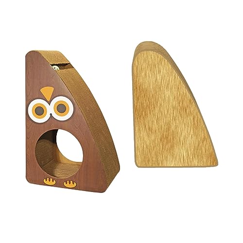 CMBSSTBB Katzenkratzbrett, Katzenkratzbrett, Karton, Zwinger, Katzennest, Aktivitätsspielzeug, Schleifklauenbrett für Hauskatzen, kleine mittelgroße Katzenkätzchen, EyePattern SolidCore CMBSSTBB Katzenkratzbrett, Katzenkratzbrett, Karton, Zwinger, Katzennest, Aktivitätsspielzeug, Schleifklauenbrett für Hauskatzen, kleine mittelgroße Katzenkätzchen, EyePattern SolidCore von CMBSSTBB