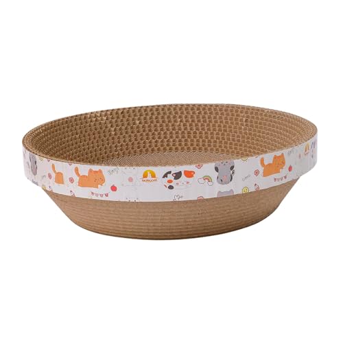 CMBSSTBB Katzenkratzer aus Wellpappe, interaktives Spielzeug, Katzenkratzbrett, Katzenkratzcouch für Kätzchen, M CMBSSTBB Katzenkratzer aus Wellpappe, interaktives Spielzeug, Katzenkratzbrett, Katzenkratzcouch für Kätzchen, M von CMBSSTBB