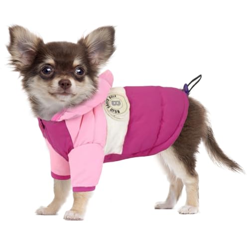 CMREAEC Hundeweste, Wintermantel für kleine Hunde, Jungen, Mädchen, Daunenjacken, Welpen, Kapuzenpullover, Sweatshirt, Hunde-Kapuzenmantel, Winterkleidung, Haustier-Kapuzenmantel, Bekleidung für CMREAEC Hundeweste, Wintermantel für kleine Hunde, Jungen, Mädchen, Daunenjacken, Welpen, Kapuzenpullover, Sweatshirt, Hunde-Kapuzenmantel, Winterkleidung, Haustier-Kapuzenmantel, Bekleidung für von CMREAEC