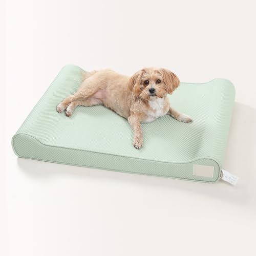 CMYCYDDPLY Hundekissen, Kühlmatte Hund, Haustier-Futtermatte, mit Waschbarem, Abnehmbarem Bezug, rutschfeste Haustierbettcouch(70x50cm) von CMYCYDDPLY