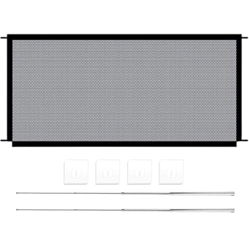 CNAFGBGG 1pc Safety Gate Net, 43 x 28 Zoll Oxford -Stofftore für Baby, Hundestreppe mit Edelstahl -Teleskopstange und klebrigen Haken. CNAFGBGG 1pc Safety Gate Net, 43 x 28 Zoll Oxford -Stofftore für Baby, Hundestreppe mit Edelstahl -Teleskopstange und klebrigen Haken. von CNAFGBGG