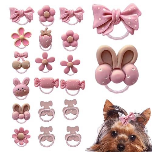CNAFGBGG 20pcs Hundehaarbögen mit Gummibändern, süße Cartoon -Mischungsstil -Welpenbögen für kleine Hunde -Hair -Accessoires. CNAFGBGG 20pcs Hundehaarbögen mit Gummibändern, süße Cartoon -Mischungsstil -Welpenbögen für kleine Hunde -Hair -Accessoires. von CNAFGBGG