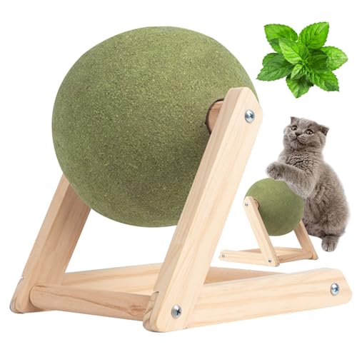 Katzenkratzerspielzeug interaktive Katzenkratzpfosten sicherer Katzenminzen -Katze Kratzkugel mit Holzständer Katzener -Kratzer -Spielzeug für Innenkatzen L. Katzenkratzerspielzeug interaktive Katzenkratzpfosten sicherer Katzenminzen -Katze Kratzkugel mit Holzständer Katzener -Kratzer -Spielzeug für Innenkatzen L. von CNAFGBGG