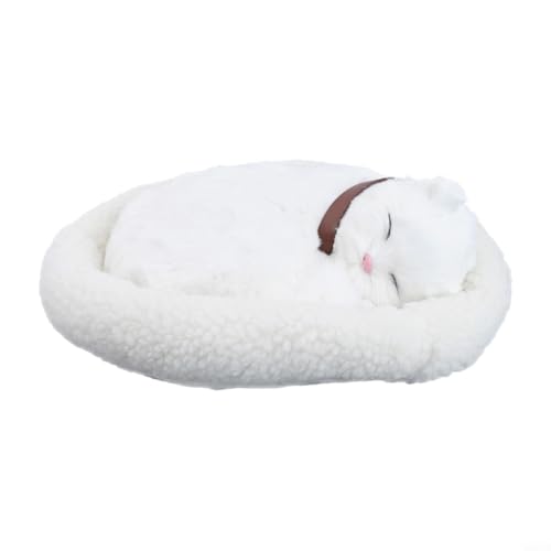 CNANRNANC 1 Stück Katzenfigur, Katzen Simulierte Tiermodellornamente für Außen Balkon Gartendekoration Innenhof Layout, Kreative Geburtstagsgeschenke, Geschenkhandwerk(Perserkatze) von CNANRNANC