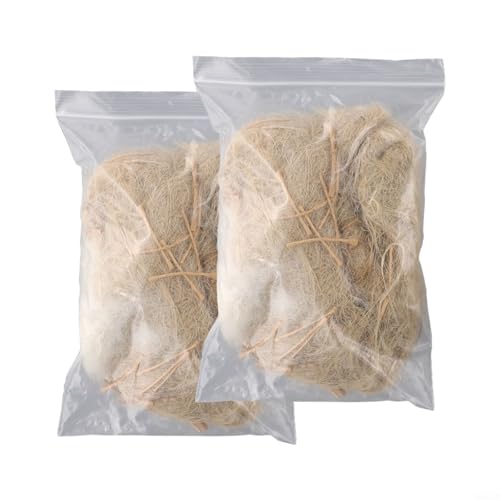 Nesting Comforts gemischte natürliche Materialien in einem praktischen 2er-Pack Design für Ihre Haustiervögel Nesting Comforts gemischte natürliche Materialien in einem praktischen 2er-Pack Design für Ihre Haustiervögel von CNANRNANC